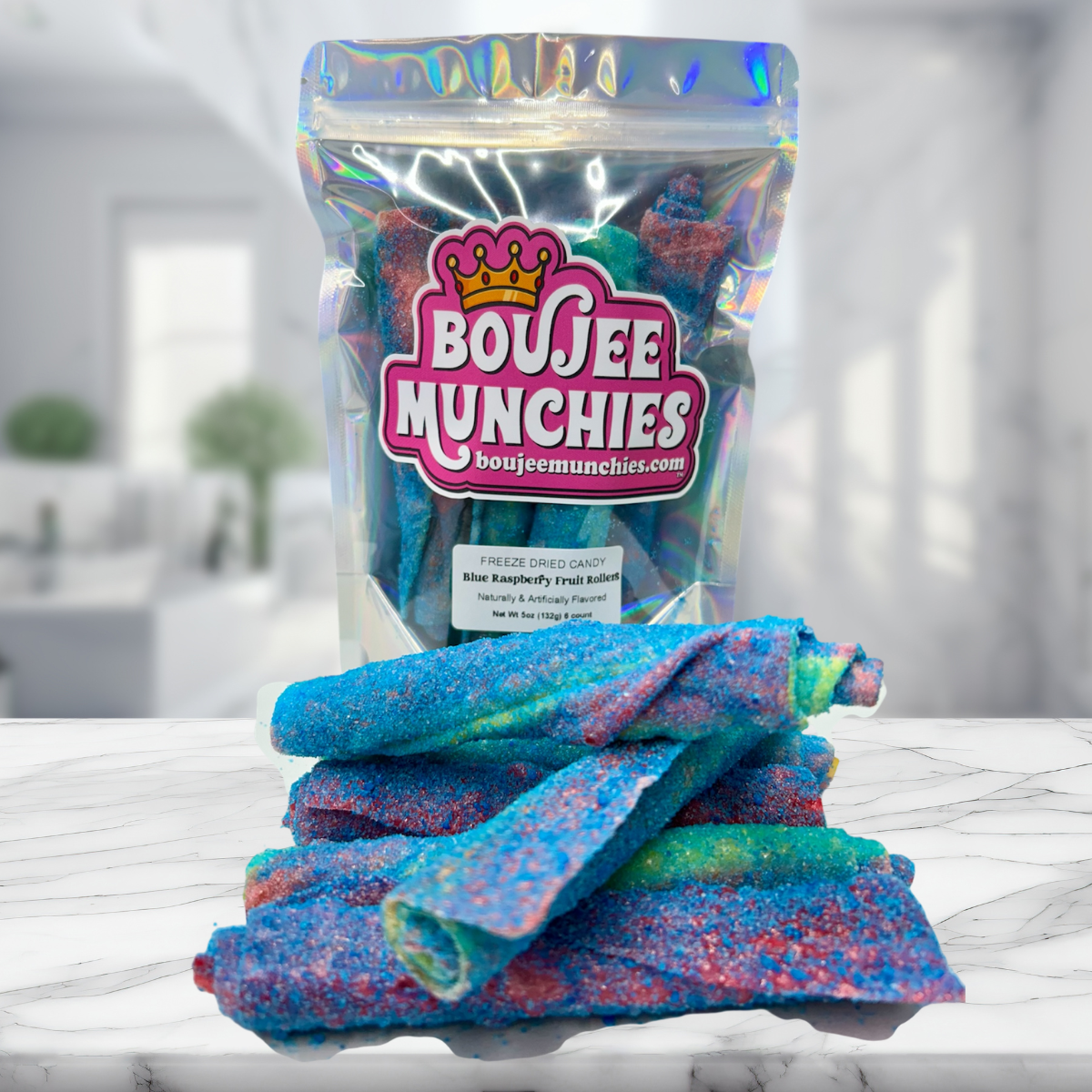 Blue Raspberry Fruit Rollers | Freeze Dried Fruit Rolls