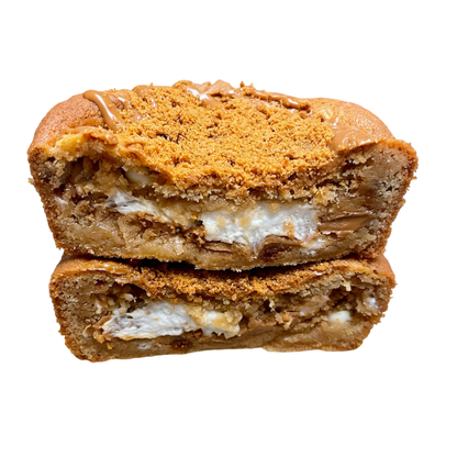 Cookie Butter Cloud Cookie Pie Marshmallow-Stuffed Cookie Dessert Personal size