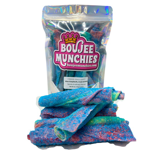 Blue Raspberry Fruit Rollers | Freeze Dried Fruit Rolls