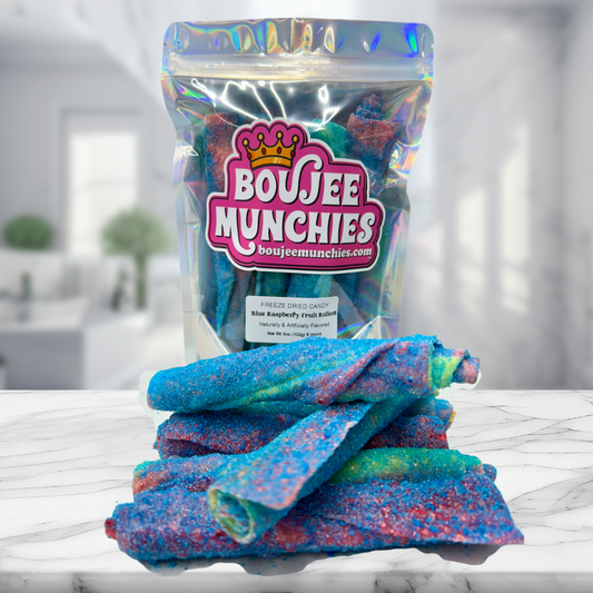 Blue Raspberry Fruit Rollers | Freeze Dried Fruit Rolls