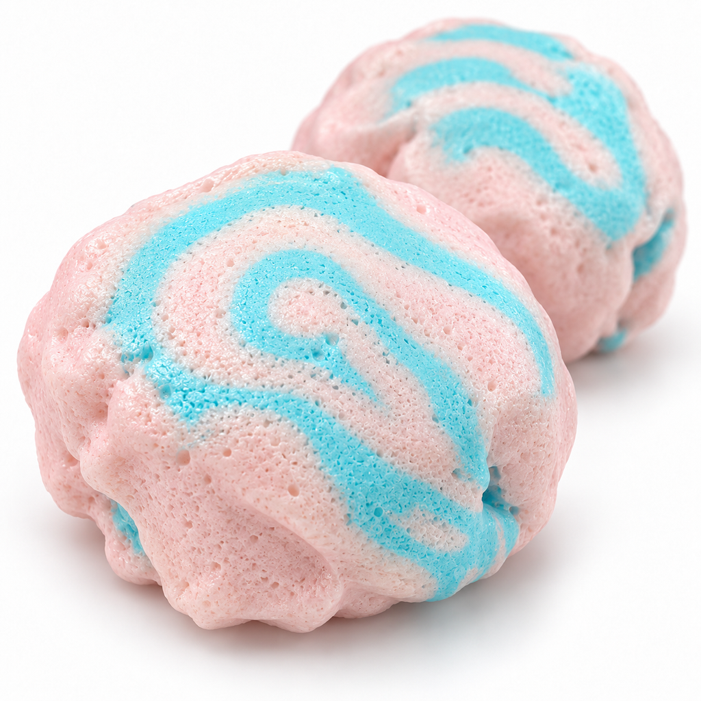 Freeze-Dried Cotton Candy Taffy | Light, Airy & Crunchy Candy