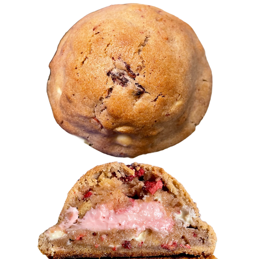 Strawberry Shortcake Delight Gourmet Cookie | Stuffed